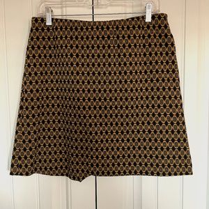Cabi Brand Patterned Skirt Size Medium